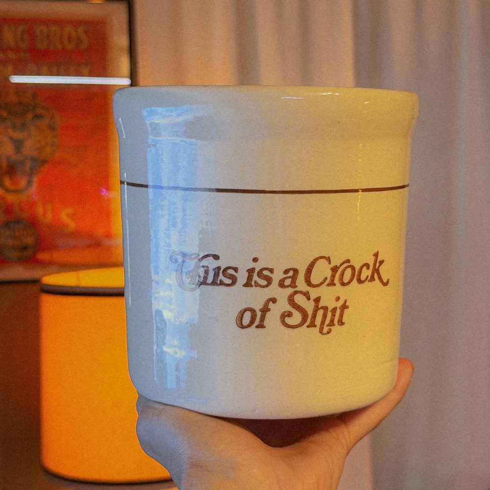 Stoneware crock